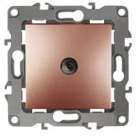 Розетка TV проходная 12-3102-14 IP20 медь ЭРА (Б0027439)