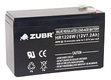 ZUBR HR 1228 W (12V, 7,2Ah) Аккумулятор герметичный свинцово-кислотный