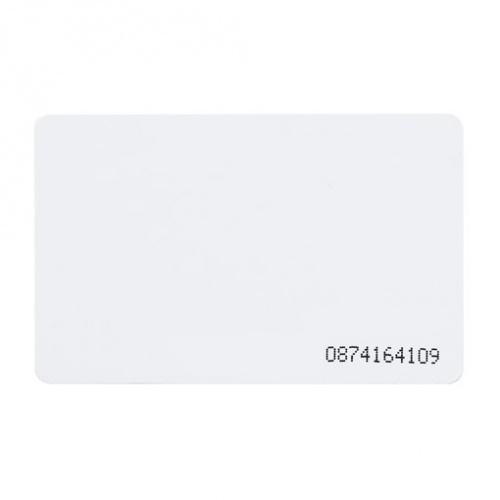 Mifare 1K ISO (тонкая) с номером (9816)