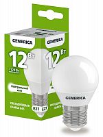 Лампа светодиодная G45 шар 12Вт 230В 4000К E27 (LL-G45-12-230-40-E27-G)