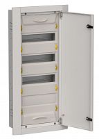 Корпус металлический встраиваемый TITAN 5 ЩРв-48 (1х48) 755х365х130 IP31 одна дверь серый (TI5-50-V-048-31-7035)