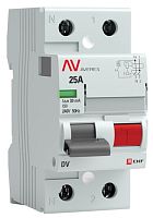 DV 2P 25А/ 30мА (AC) AVERES (rccb-2-25-30-ac-av) Выключатели дифференциального тока (УЗО)
