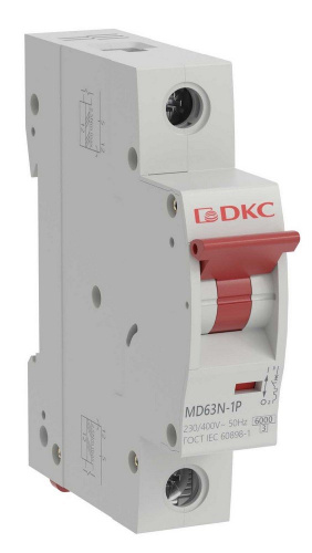 YON max MD63N 1P 63А 6кА C (MD63N-1PC63) Автоматический выключатель YON max MD63N 1P 63А 6кА C (MD63N-1PC63) Автоматический выключатель