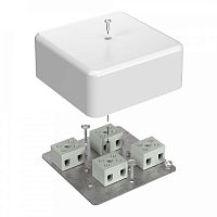 Коробка огнестойкая 103х103х45 (латунь) (40-0470-FR6.0-8-Е60) Коробка огнестойкая для открытой установки