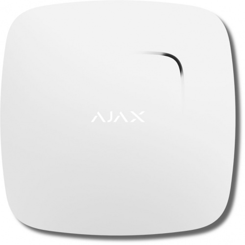 Ajax FireProtect (white) Извещатель пожарный дымо-тепловой радиоканальный с встроенной сиреной