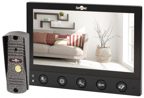 ST-MS607HS-BK Комплект вызывной панели с монитором ST-MS607HS-BK Комплект вызывной панели с монитором