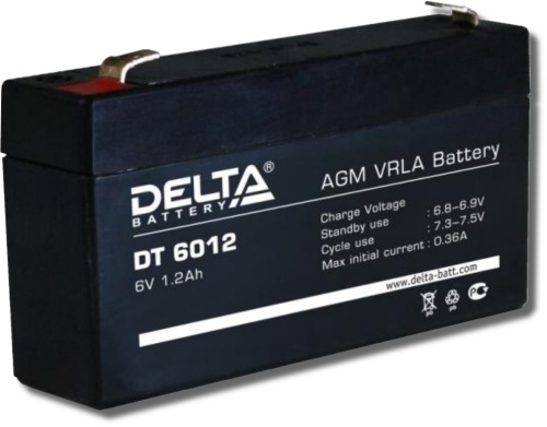 Delta DT 6012 Аккумулятор герметичный свинцово-кислотный