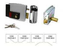 11.931.60.1 Замок электромеханический CISA накладной