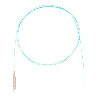 Патч-корд оптический (пигтейл), LC, OM3, нг(А)-HF, 1,5 м, бирюзовый (DR-224422)