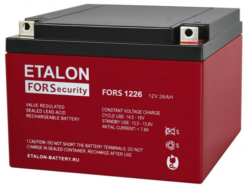 ETALON FORS 1226 Аккумулятор герметичный свинцово-кислотный ETALON FORS 1226 Аккумулятор герметичный свинцово-кислотный
