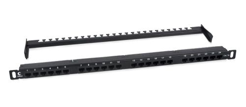 PLHD-24-Cat.5e-Dual-180-0,5U (9663c) Патч-панель 19"