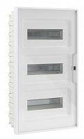 Щиток встраиваемый с дверцей 36 модулей белый FRAME с 4 шинами PEN (F36B1WT)