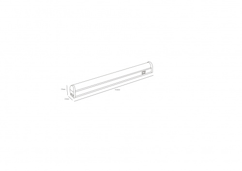 LLED-01-04W-6500-W 4Вт 6500K L314мм (Б0033303) Светильник фото 3
