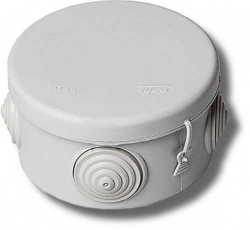 Коробка TYCO 70мм, белая (67020Б) Коробка распределительная ОП Коробка TYCO 70мм, белая (67020Б) Коробка распределительная ОП