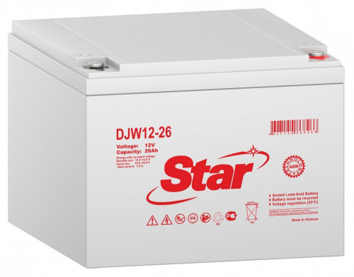 STAR DJW12-26 Аккумулятор герметичный свинцово-кислотный