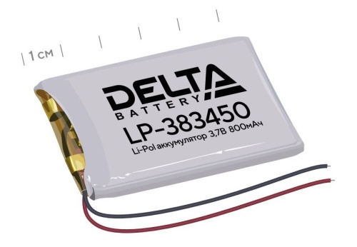 Delta LP-383450 Аккумулятор литий-полимерный призматический