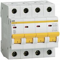 ВА47-29 4P D 50А 4,5кА KARAT (MVA20-4-050-D)