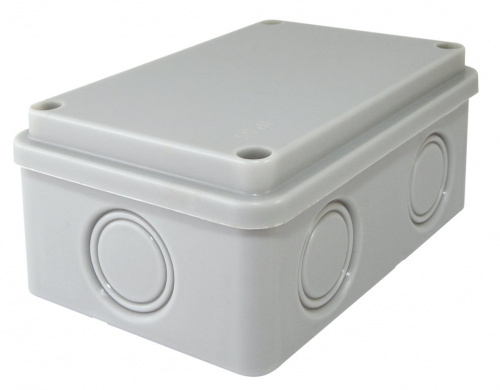 Коробка ОП 120х80х50мм, крышка, IP55, 6 вх., без гермовводов (SQ1401-0825) Распаячная коробка Коробка ОП 120х80х50мм, крышка, IP55, 6 вх., без гермовводов (SQ1401-0825) Распаячная коробка