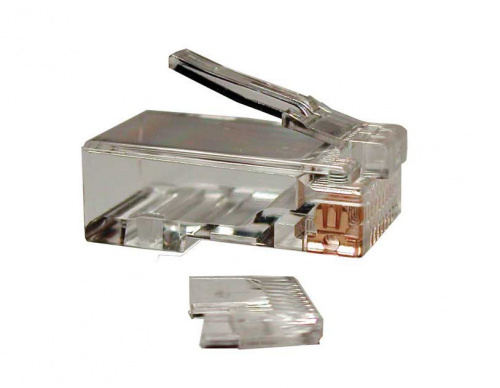 PLUG-8P8C-U-C3-100 (100 шт) Разъем RJ-45 PLUG-8P8C-U-C3-100 (100 шт) Разъем RJ-45