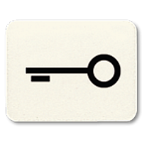 33 T Вставка с символом "ключ"