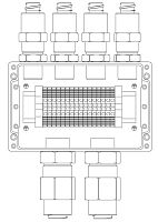 КВМК 1607 Коробка коммутационная взрывозащищенная