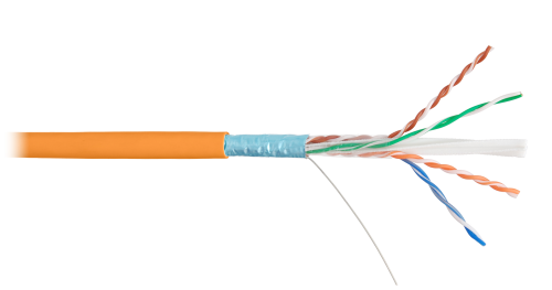 F/UTP 4pair, Cat6, Solid, In, PVC (NKL 9240C-OR) Кабель «витая пара» (LAN) для структурированных систем связи