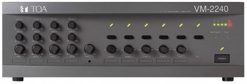 VM-2240 ER (TOA) Усилитель трансляционный зональный, 240 Вт