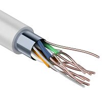 F/UTP Light, CAT 5, PVC, 4PR, 26AWG, омедненный INDOOR, SOLID, серый, 305м, PROconnect (01-0148-3) Кабель «витая пара» (LAN) для структурированных систем связи