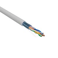 F/UTP, CAT 5e, PVC, 4PR, 24AWG, INDOOR, SOLID, серый, РФ REXANT (01-0143-R)