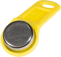 Ключ Touch Memory TM1990A iButton TS (жёлтый)