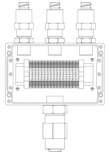 КВМК 1605 Коробка коммутационная взрывозащищенная