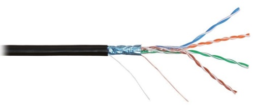 F/UTP 4pair, Cat5e, Solid, Out, PE (NKL 2700B-BK) Кабель «витая пара» (LAN) для структурированных систем связи