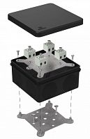 Коробка огнестойкая для о/п двухкомпонентная 100х100х50 (60-0300-9005-FR2.5-8) Коробка огнестойкая
