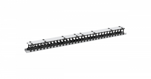 TLK-OV70-33U-GY Органайзер кабельный вертикальный, 33U