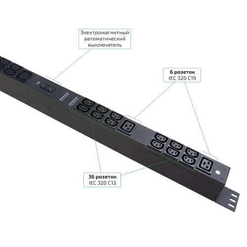 SMART-PDU-16-3P-36C13-6C19-I309-M (12597c) фото 4