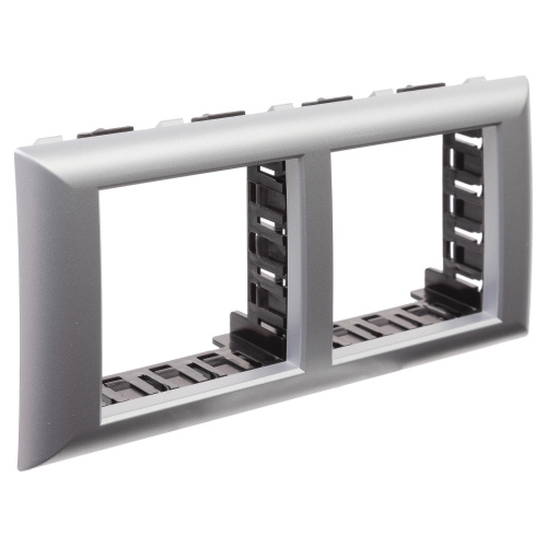 Рамка-суппорт Avanti для In-liner Front 4 модуля серебристый металлик (4404914) Рамка-суппорт Рамка-суппорт Avanti для In-liner Front 4 модуля серебристый металлик (4404914) Рамка-суппорт