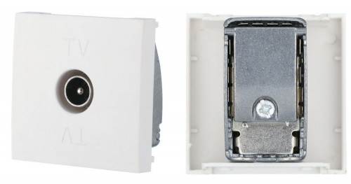 Розетка TV оконечная, белый LK45 (852104) Розетка TV