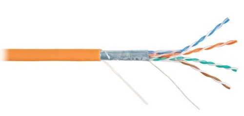 F/UTP 4pair, Cat5e, Solid, In, LSZH (NKL 2200C-OR) Кабель «витая пара» (LAN) для структурированных систем связи