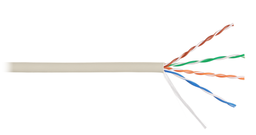 U/UTP 4pair, Cat5e, Solid, In, нг(А)-LSLTx (NMC 4100L-IY) Кабель «витая пара» (LAN) для структурированных систем связи