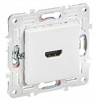 SKANDY Розетка HDMI SK-H01W скрытой установки арктический белый (SK-H10-K01) Розетка HDMI