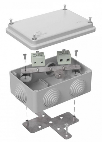 Коробка огнестойкая для о/п 120х80х50 (40-0340-7035-FR6.0-4) Коробка огнестойкая
