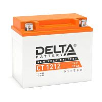 Аккумулятор герметичный свинцово-кислотный стартерный Delta CT 1212