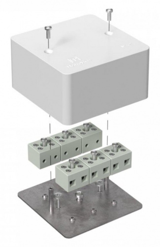 Коробка огнестойкая для к/к 40-0470-FR2.5-12 Е15-Е120 103х103х45 Коробка огнестойкая