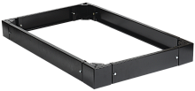 BS05-2H81-R Цоколь для напольных шкафов 800х1000х200мм черный