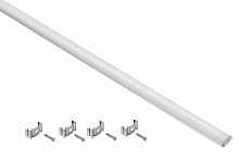 Профиль алюминиевый для LED ленты 1606 2м опал (LSADD1606-SET1-2-G1-1-12) Профиль для LED ленты