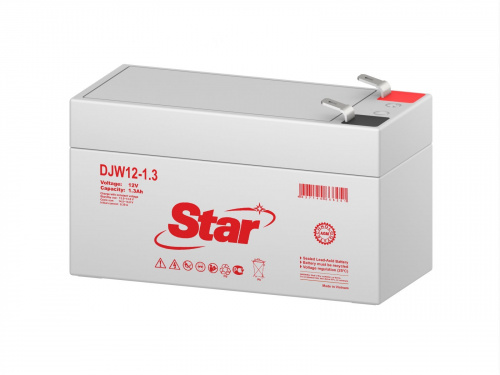 STAR DJW12-1.3 Аккумулятор герметичный свинцово-кислотный