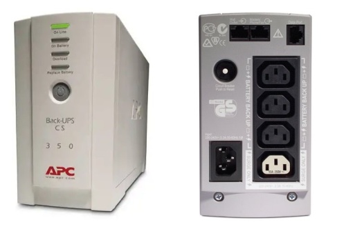 BK350EI APC Back-UPS 350 ВА Источник бесперебойного питания