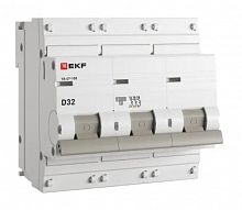 ВА 47-100 3P 32А (D) 10kA PROXIMA (mcb47100-3-32D-pro) Автоматический выключатель