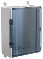 Корпус пластиковый TETRA ЩМПп 500х400х180 прозрачная дверь IP66 (TR5-11-N-050-40-18-65)