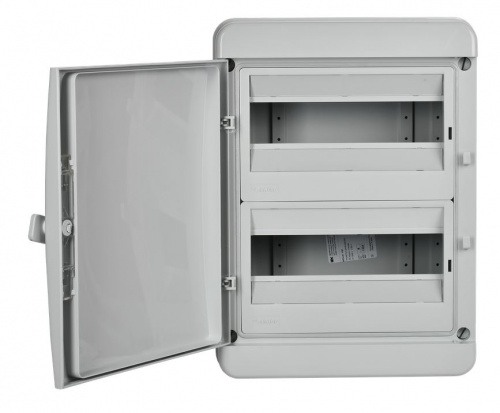 Корпус пластиковый TEKFOR КМПн-24 IP65 серая непрозрачная дверь (TF5-KP73-N-24-65-K03-K03) фото 4